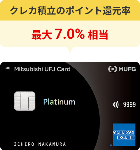 三菱UFJカード プラチナ・アメリカン・エキスプレス®・カード