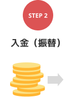 STEP 2 入金（振替）