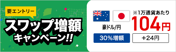 要エントリー スワップ増額キャンペーン