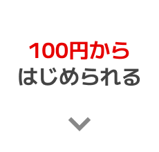 100円からはじめられる