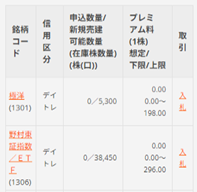 一般信用（デイトレ）売建可能銘柄一覧 SP