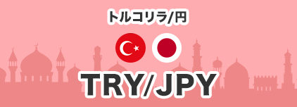 トルコリラ/円